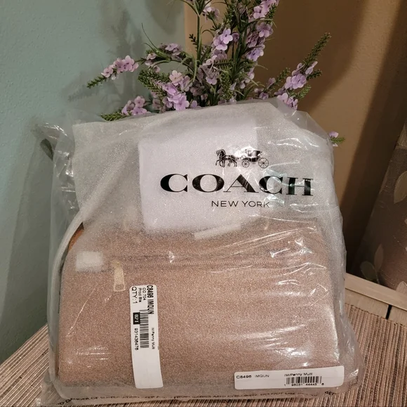 Coach Diary Embroidery Rowan Satchel and matching wallet bundle - Picture 4 of 16